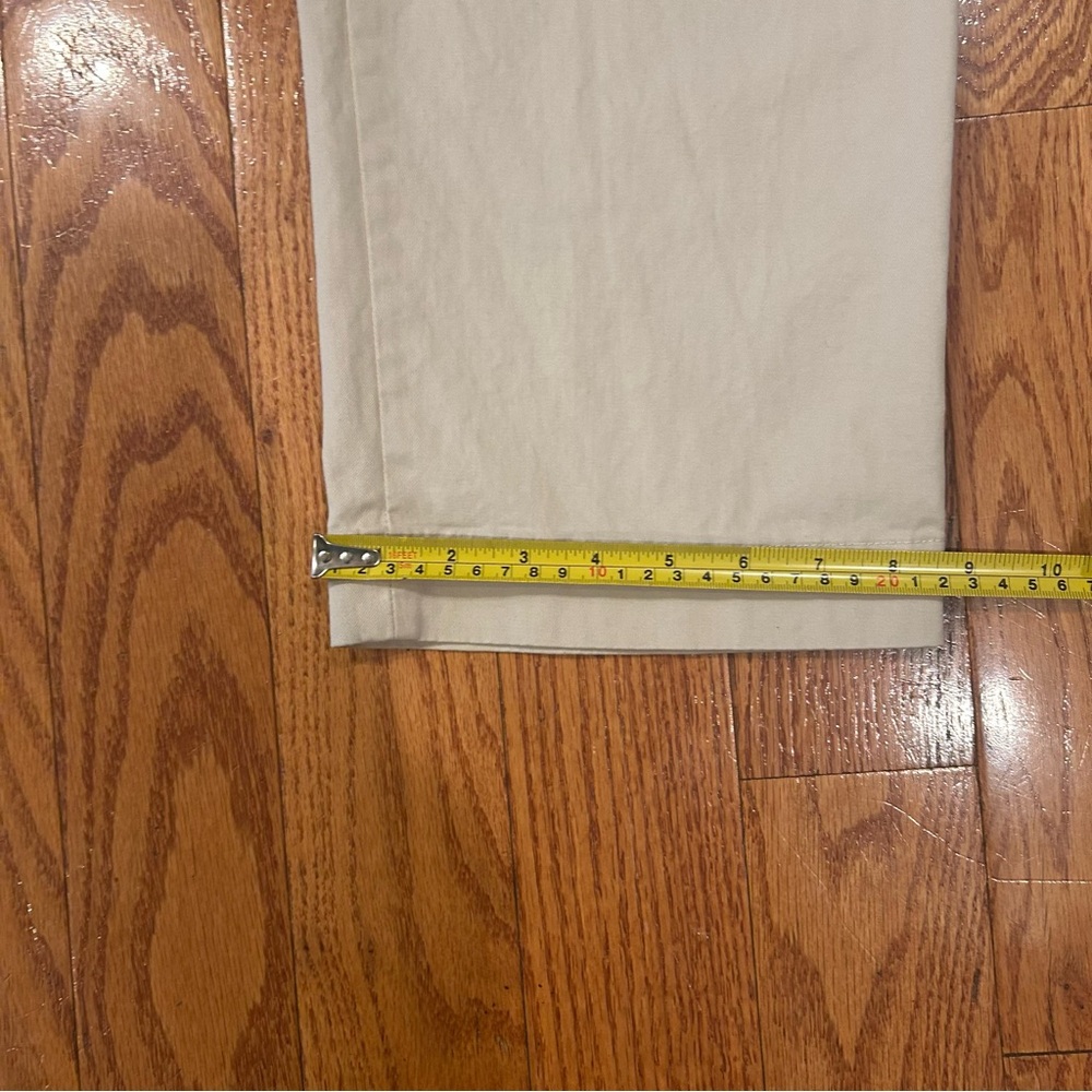 Polo Ralph Lauren Classic Fit Straight Leg Chino Pants Khaki 40x30 STF Newport - Picture 11 of 14